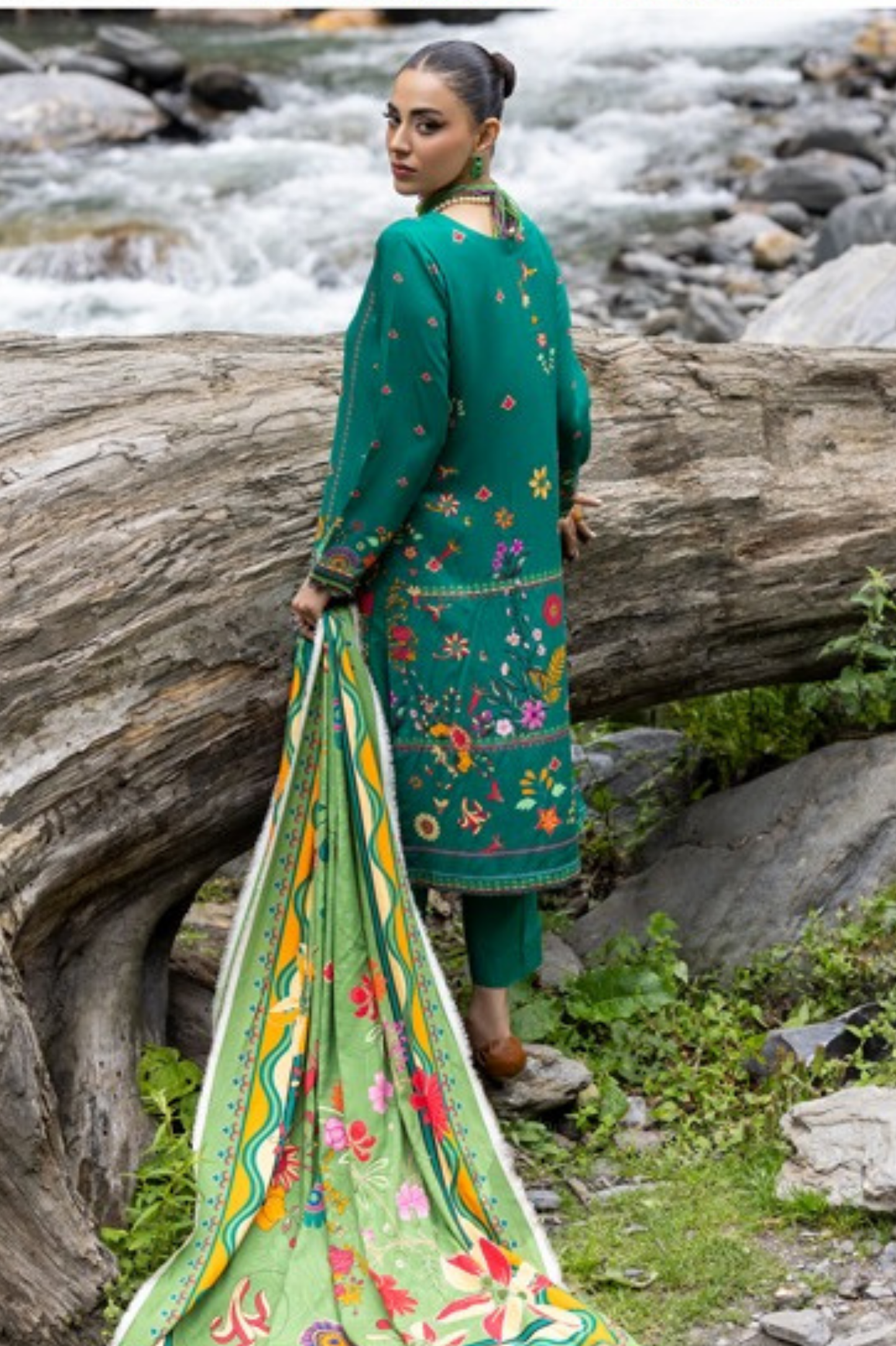 Rang-E-Gul By Paltar Printed Viscose 3PC