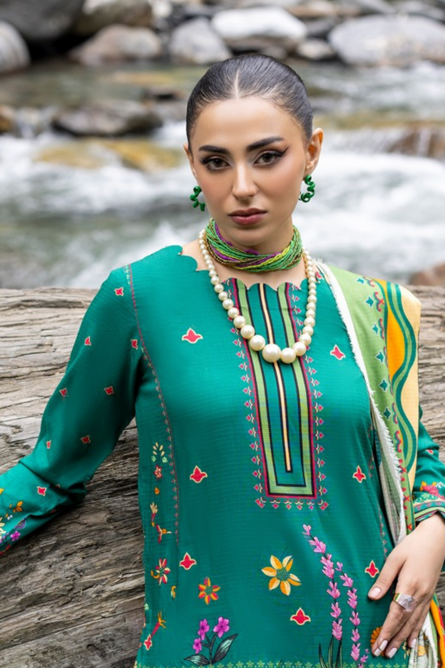 Rang-E-Gul By Paltar Printed Viscose 3PC