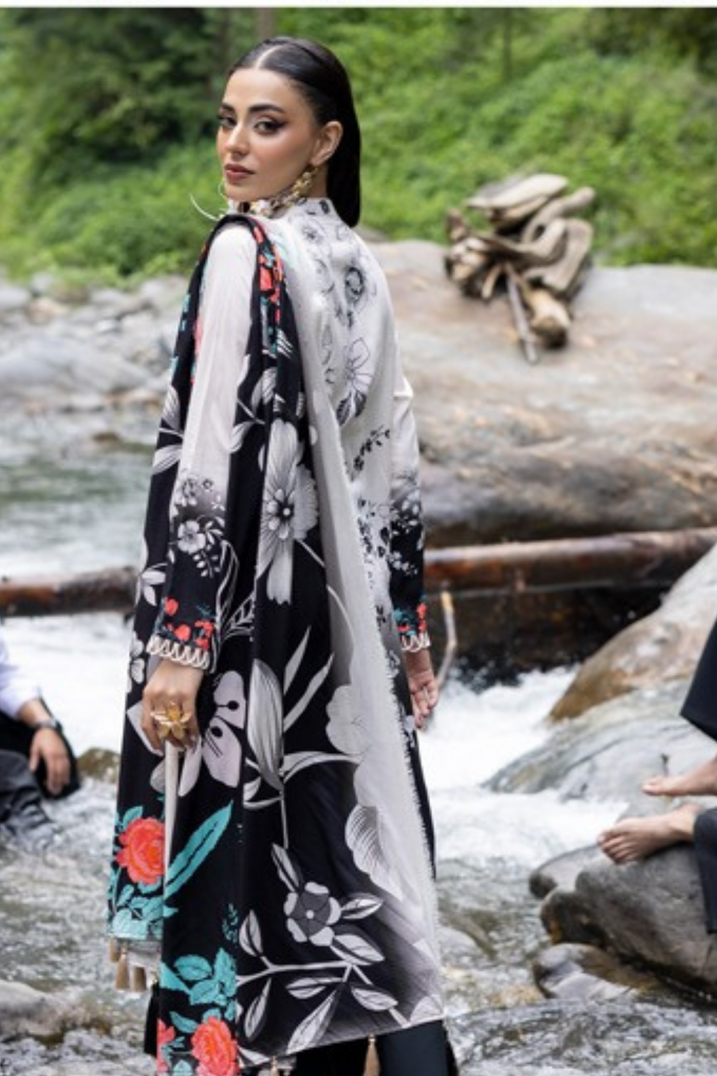 Rang-E-Gul By Paltar Printed Viscose 3PC