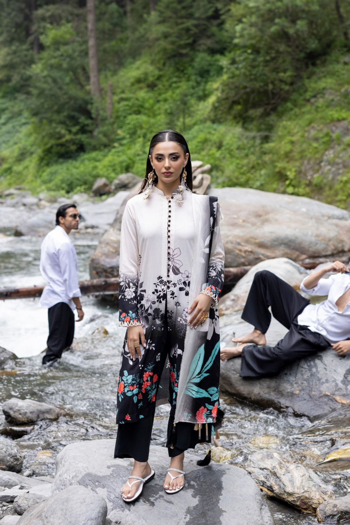 Rang-E-Gul By Paltar Printed Viscose 3PC