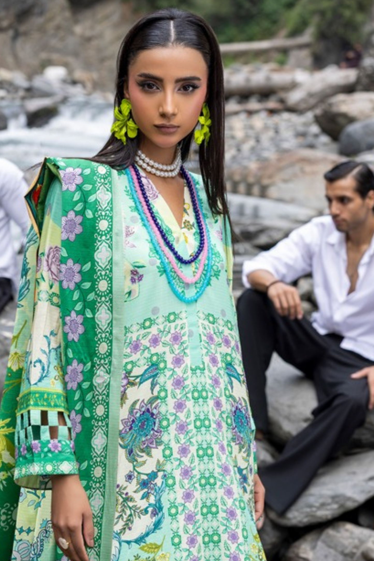 Rang-E-Gul By Paltar Printed Viscose 3PC