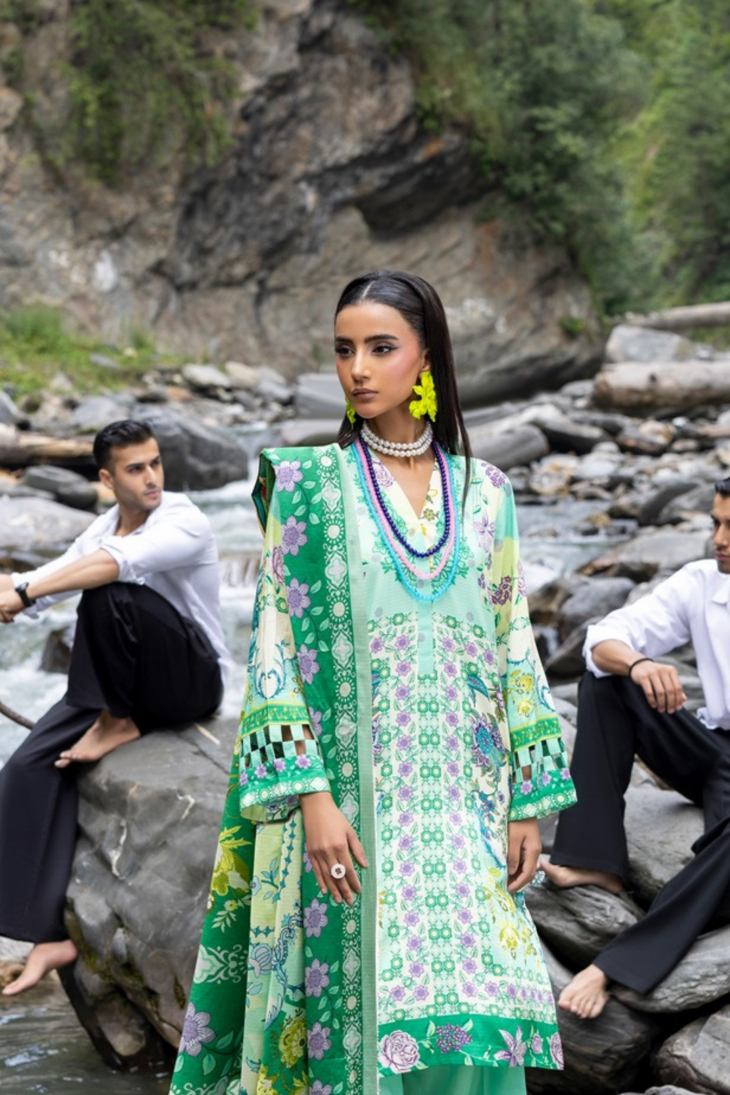 Rang-E-Gul By Paltar Printed Viscose 3PC