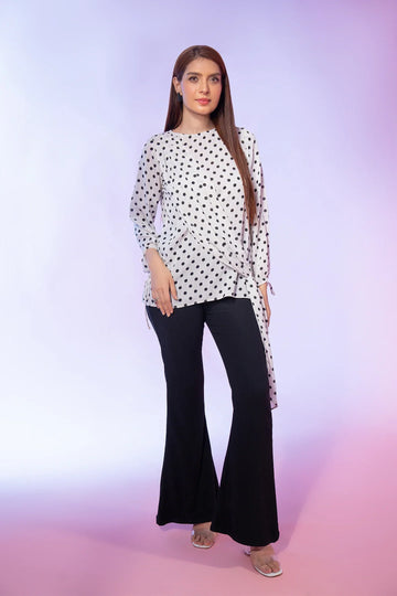 Polka Dot Printed Top