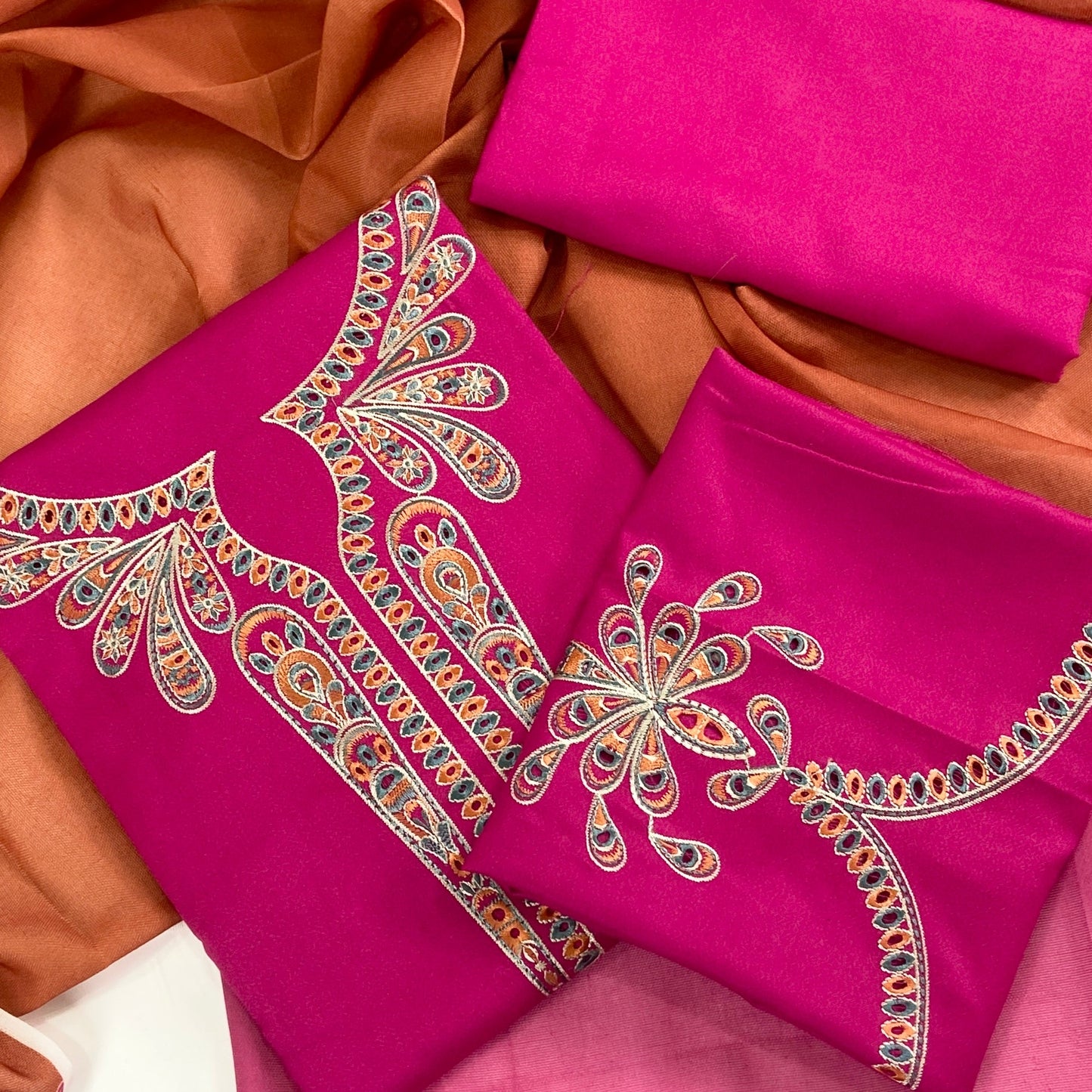 Jazmin Luxury Emb Dhanak Marina 3PC