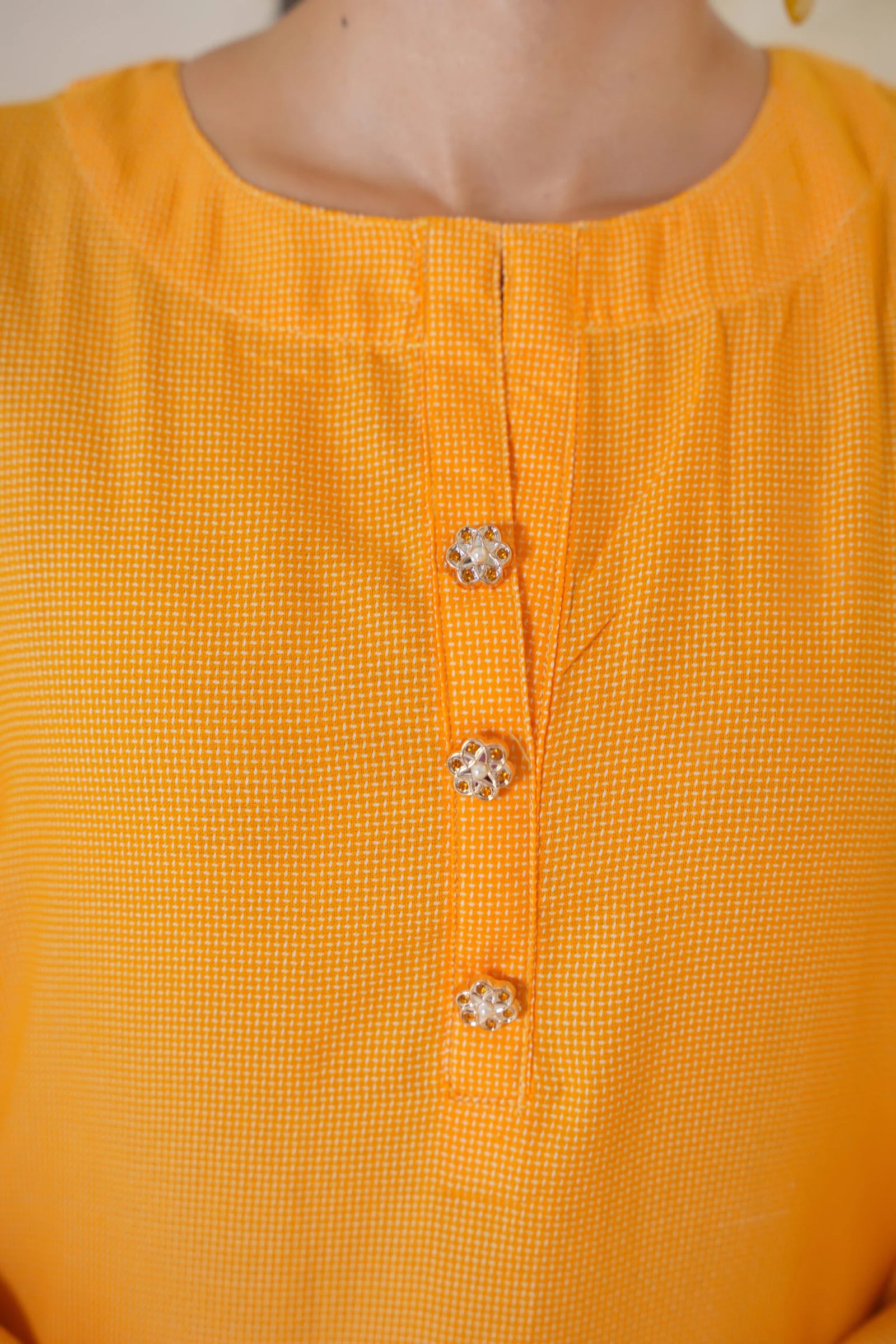 Orange Printed Co-Ord Set