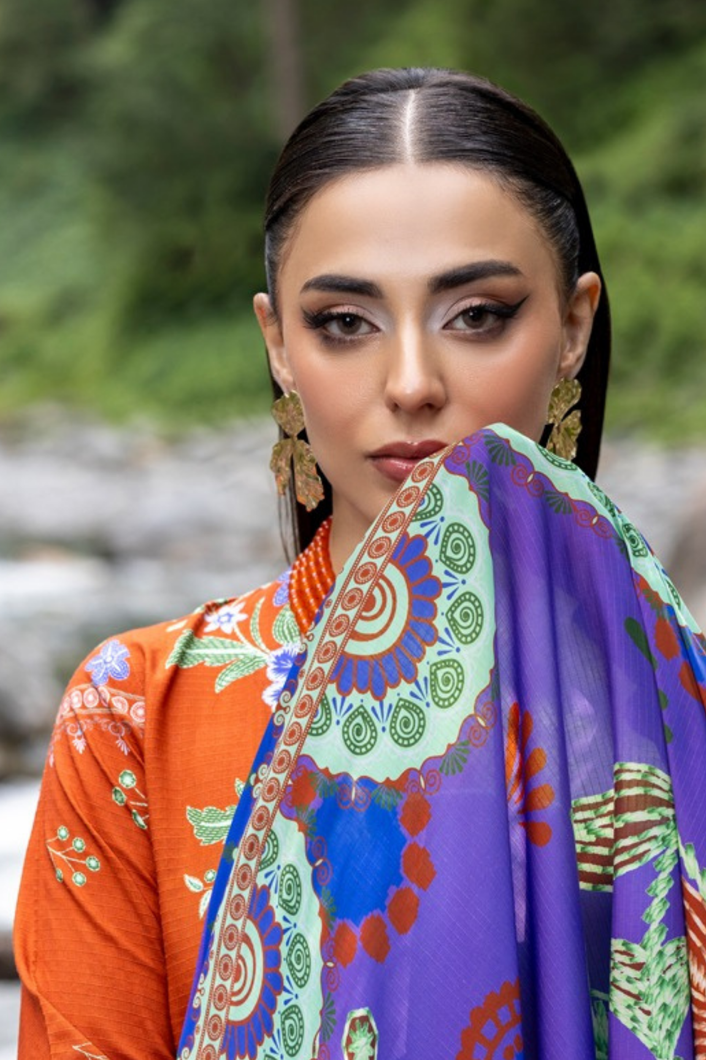 Rang-E-Gul By Paltar Printed Viscose 3PC