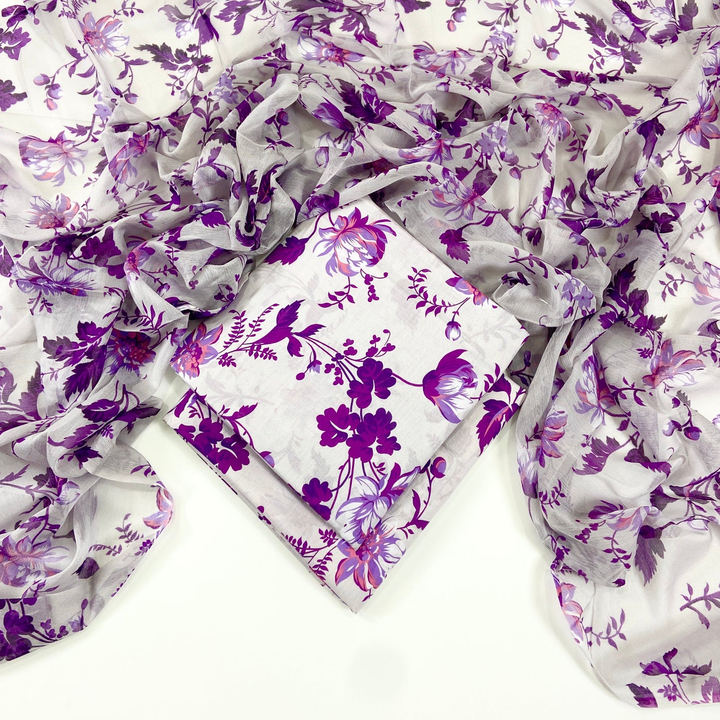 Aneelas Digital Printed Lawn 3PC