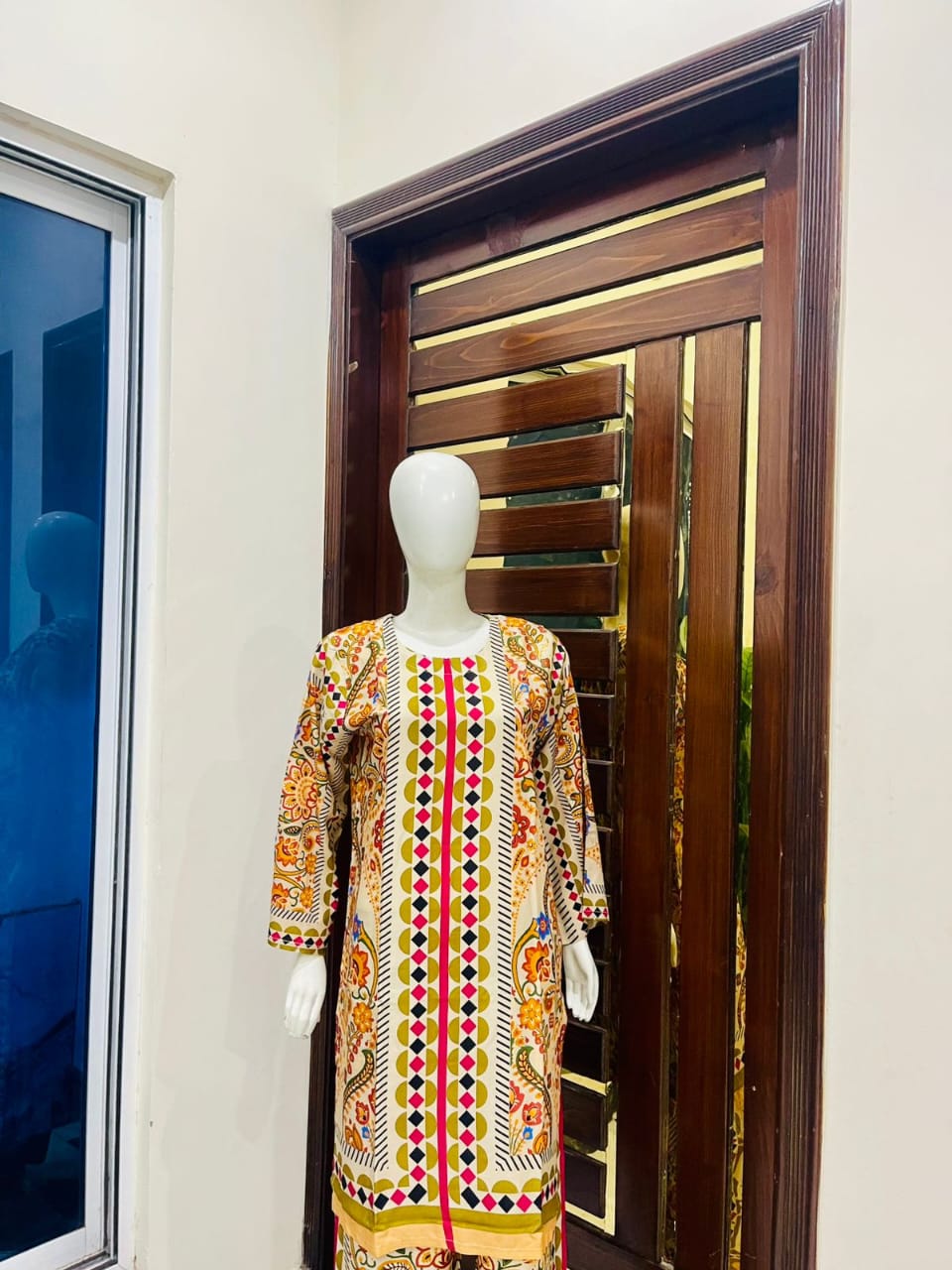 Winter cord set  Stitched 2 piece