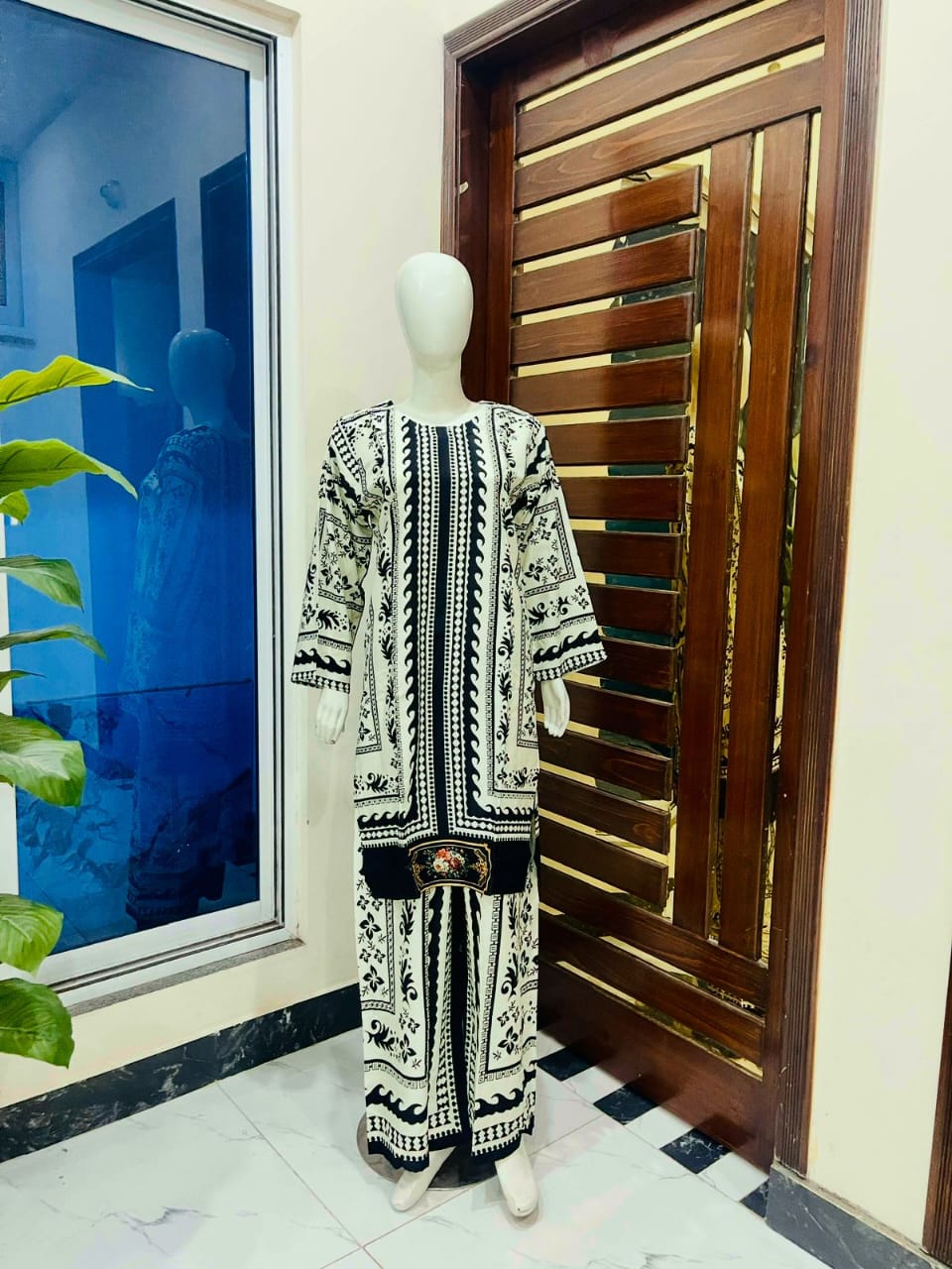 Winter cord set  Stitched 2 piece