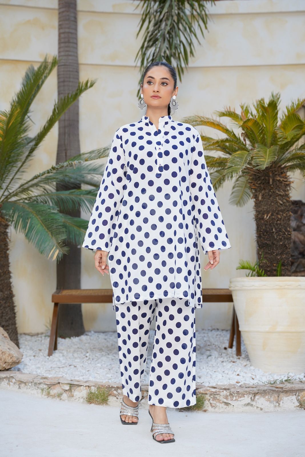 Polka Dot Printed Co-Ord Set