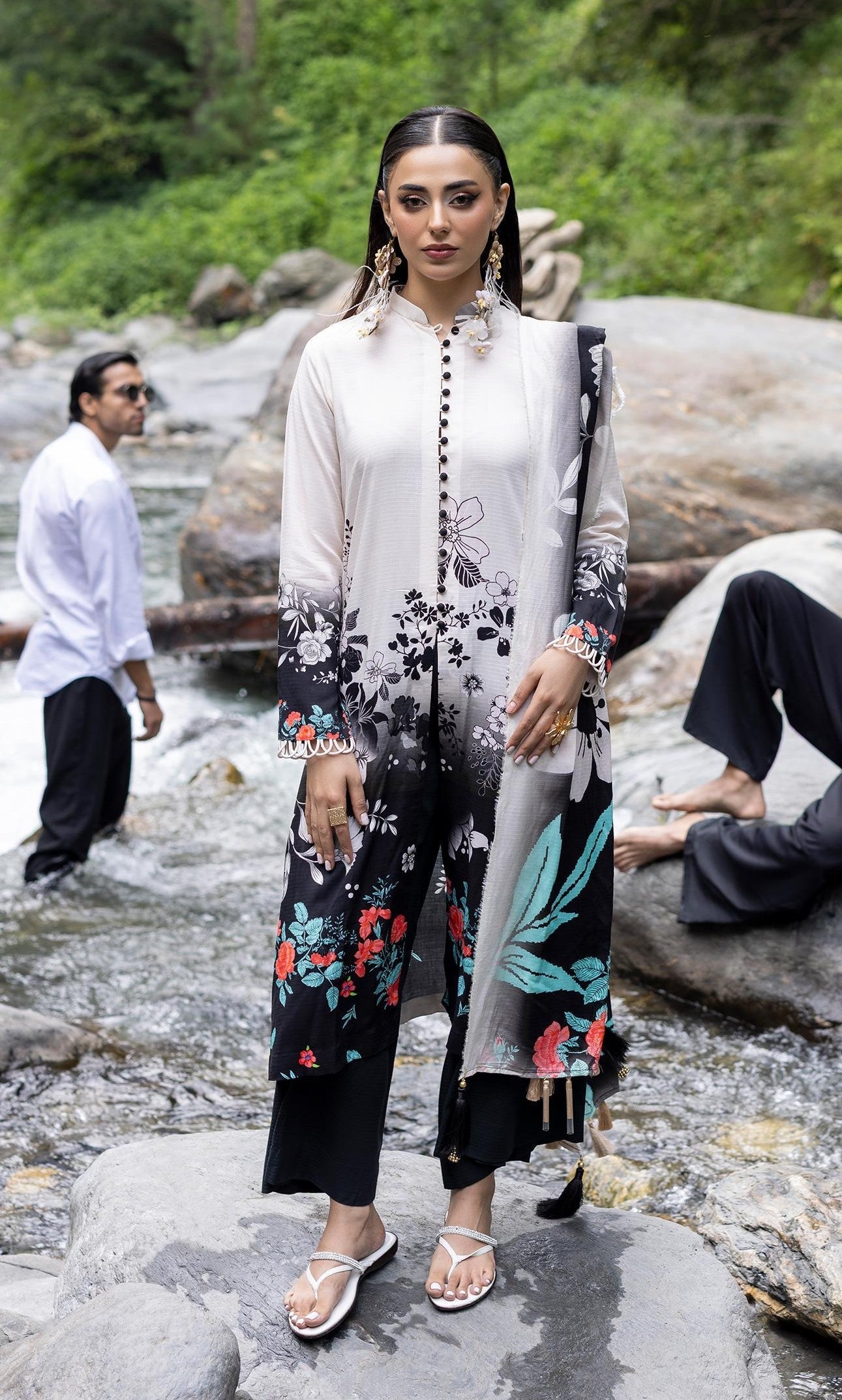 Rang-E-Gul By Paltar Printed Viscose 3PC